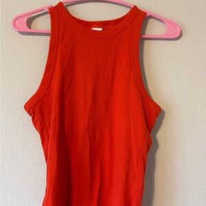PINK Victoria's Secret Bright Red Tank Top